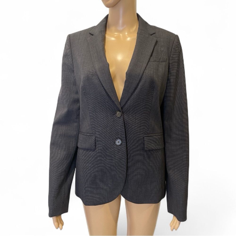 Banana Republic Women's Classic Gray Blazer Size 6